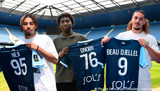 Trois jeunes rejoignent le HAC