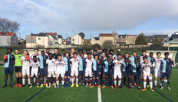 U17 / Victoire en amical face Notre Dame de Grâce (Montréal / Canada)