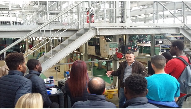 HAC Mon Parrain: Visite de la LIA