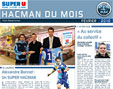 Alexandre Bonnet HAC MAN du mois par Super U Océane-La Plage