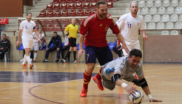 Stéphane Delalandre et l'Equipe de France Cécifoot Vice-Champion d’Europe !