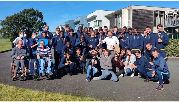 Le groupe N3 sensibilisé au handicap