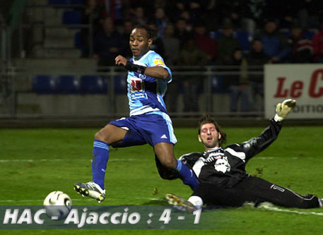 HAC - Ajaccio : 4 - 1