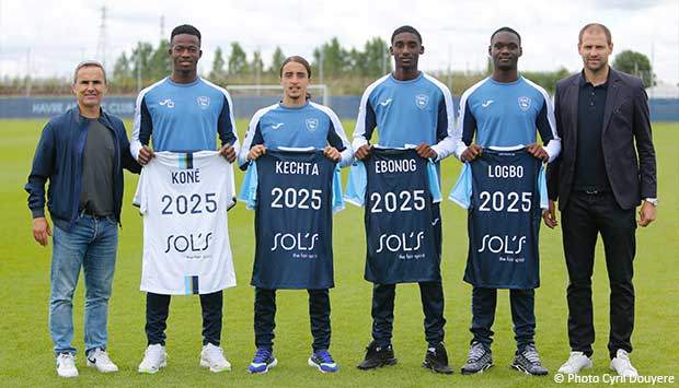 Quatre premiers contrats professionnels Ciel&Marine