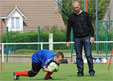 Stage Grand Havre Spécifique Gardiens : Christophe Revault supervise l’entraînement