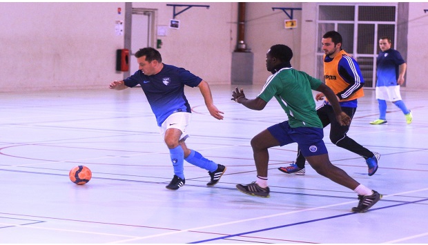 Equipe Cécifoot au Lycée Lavoisier