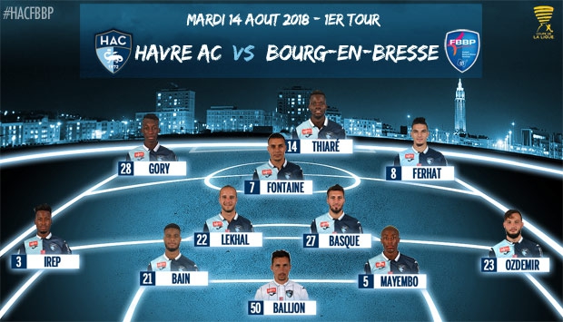 HAC - Bourg-en-Bresse : le 11 de départ du HAC