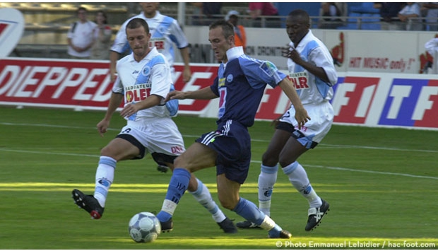 HAC - Strasbourg: 1 - 1. Les deux équipes, dos à dos