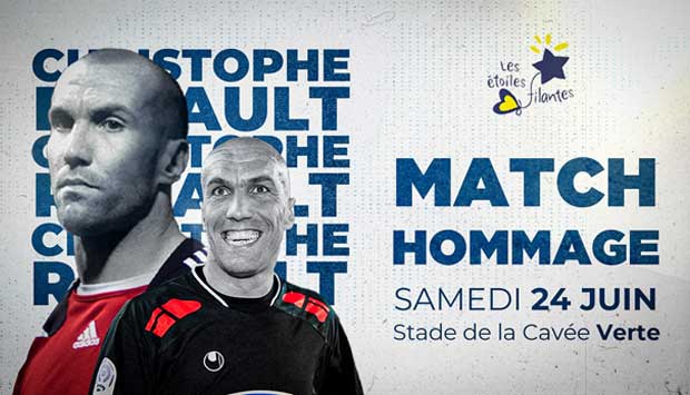 Match hommage à Christophe Revault ce samedi à la Cavée Verte.