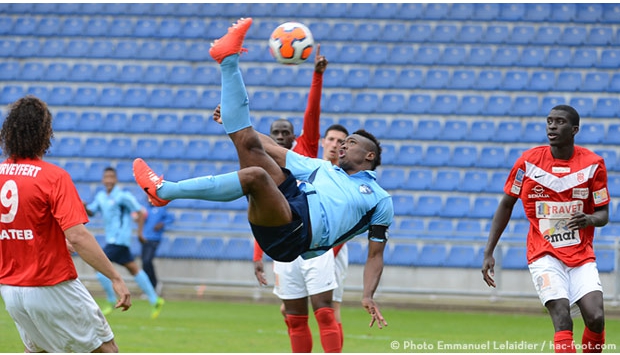 HAC (B) - FC Rouen: 6-1. La réserve du HAC écrase le FC Rouen