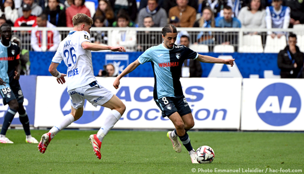 Après Auxerre - HAC (1-2) : les stats des équipes