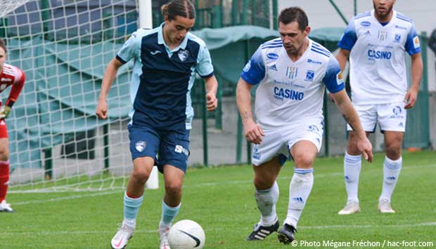 N3 / HAC - Dieppe : 2 - 2 : réactions de Mickaël Lebaillif