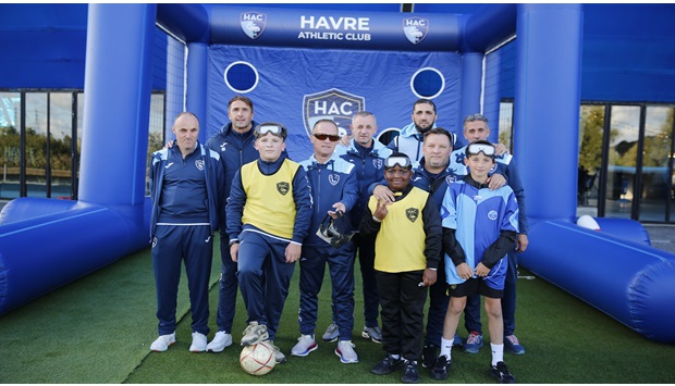 Retour sur le "Défi Cécifoot" en amont du match face à Lille samedi