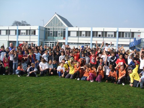 340 enfants USEP à la Cavée