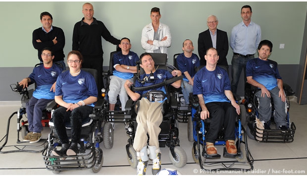 Le HAC crée une section Foot-Fauteuil