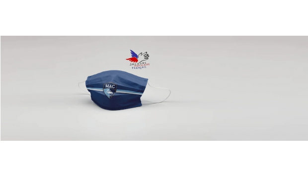 Un masque lavable HAC acheté = 1€ reversé au Secours Populaire