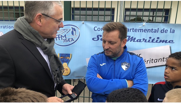 Stéphane Delalandre récompensé à Tourville la Rivière