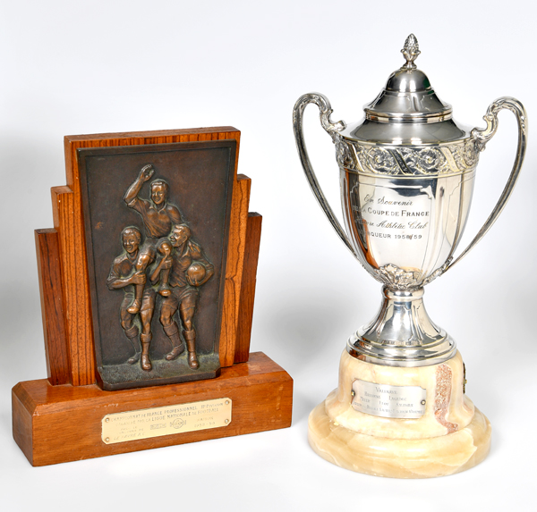 Le titre de Champion de France de Division 2 de 1959 et le Coupe de France 1959