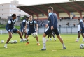 La séance d'entraînement à la Cavée Verte